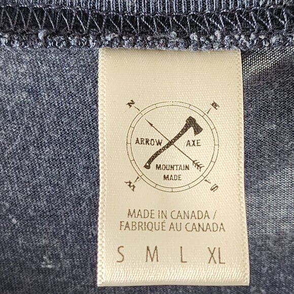 Arrow & Axe Ski Lift Bamboo Blend Crewneck Graphic T-Shirt - Picture 4 of 5